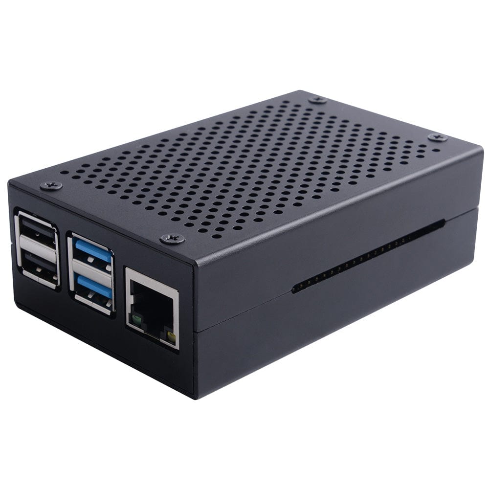 Aluminium Raspberry Pi 4 Case by The Pi Hut - The Pi Hut