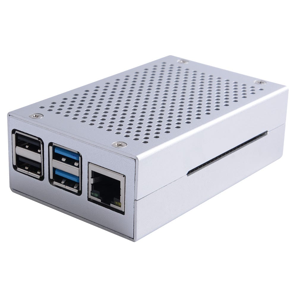 Aluminium Raspberry Pi 4 Case by The Pi Hut - The Pi Hut
