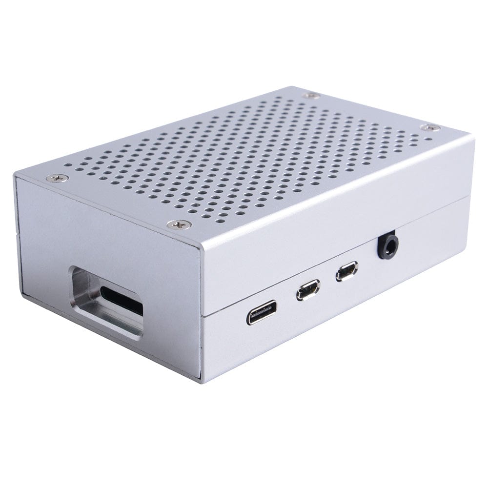 Aluminium Raspberry Pi 4 Case by The Pi Hut - The Pi Hut