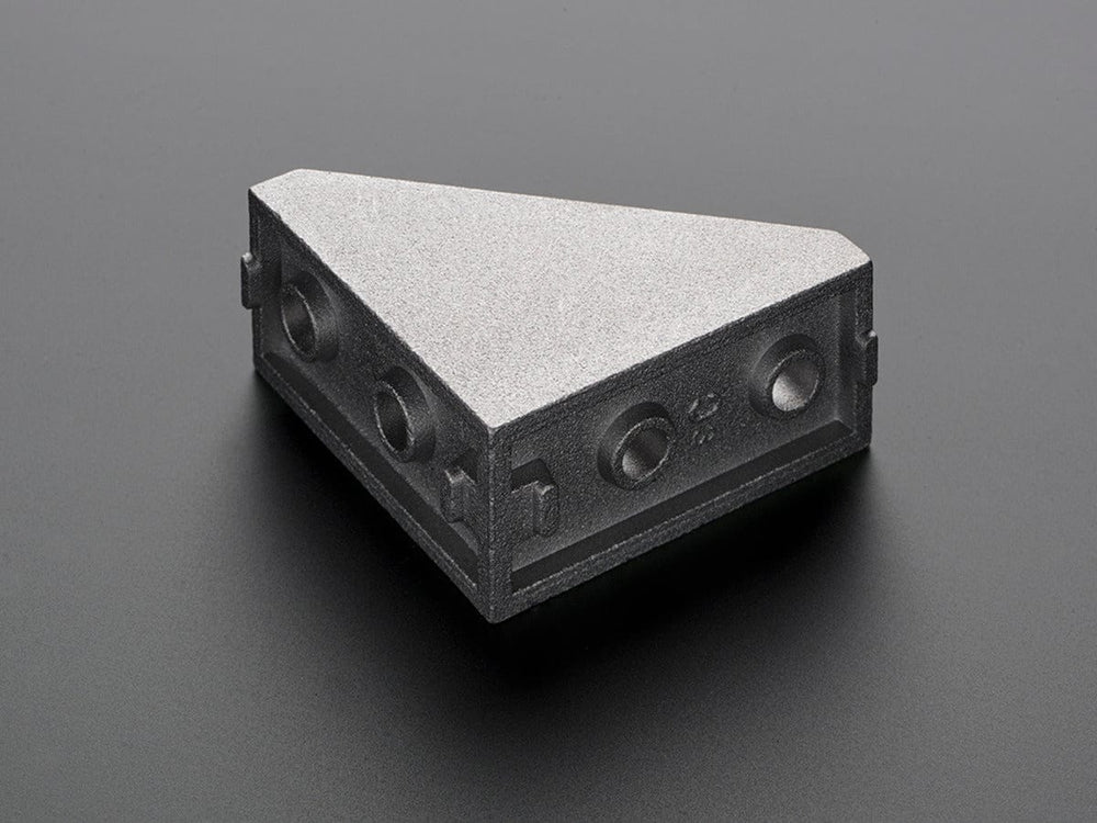 Aluminum Extrusion Double Corner Brace Support (for 20x20) by The Pi Hut - The Pi Hut