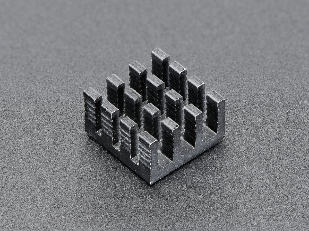 Aluminum Heat Sink for Raspberry Pi 3 - 14 x 14 x 8mm - The Pi Hut