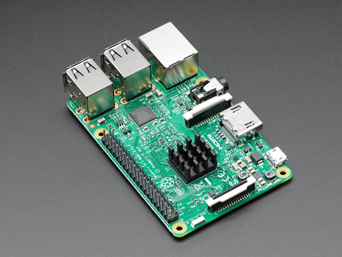 Aluminum Heat Sink for Raspberry Pi 3 - 14 x 14 x 8mm - The Pi Hut