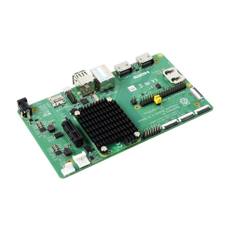 Aluminum Heatsink for Raspberry Pi Compute Module 4 (CM4) by Waveshare - The Pi Hut