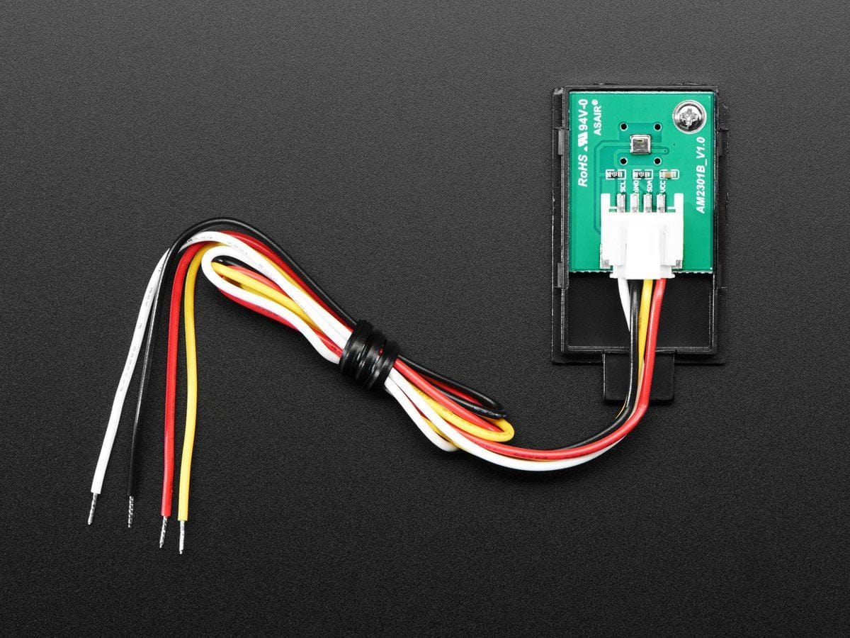 AM2301B - Wired Enclosed AHT20 - Temperature and Humidity Sensor by The Pi Hut - The Pi Hut