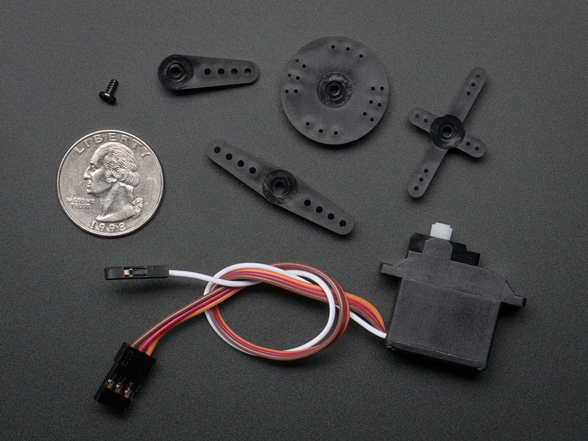 Analog Feedback Micro Servo - Plastic Gear by The Pi Hut - The Pi Hut