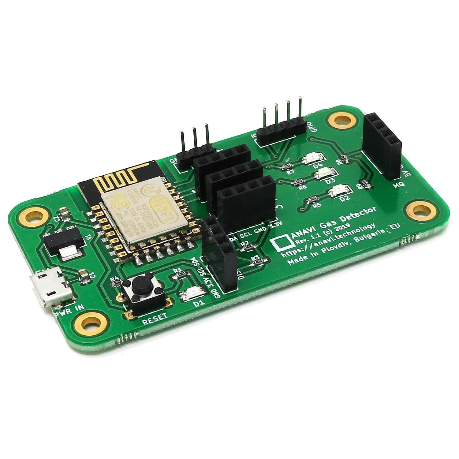 Anavi Gas Detector - Starter Kit - The Pi Hut