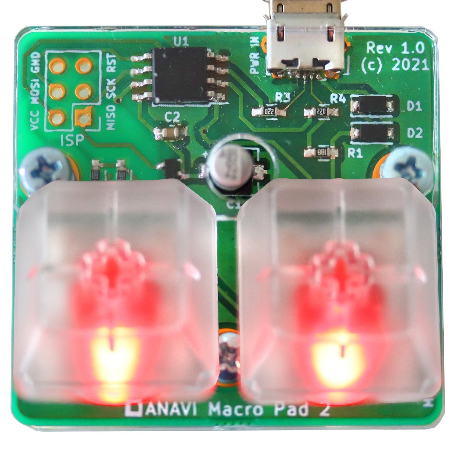 Anavi Macro Pad 2 - Developer Kit by Anavi Technology - The Pi Hut