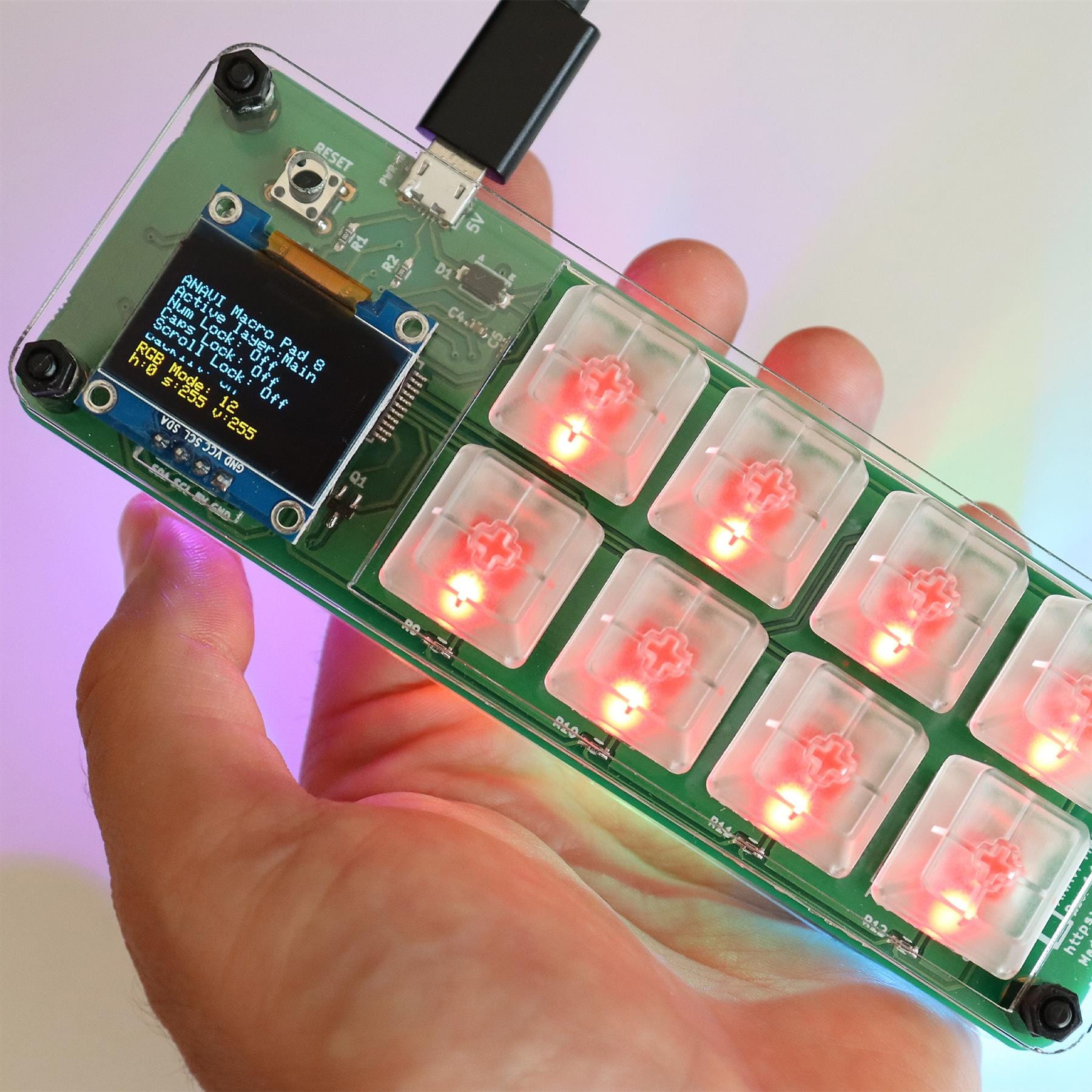 Anavi Macro Pad 8 Kit by Anavi Technology - The Pi Hut