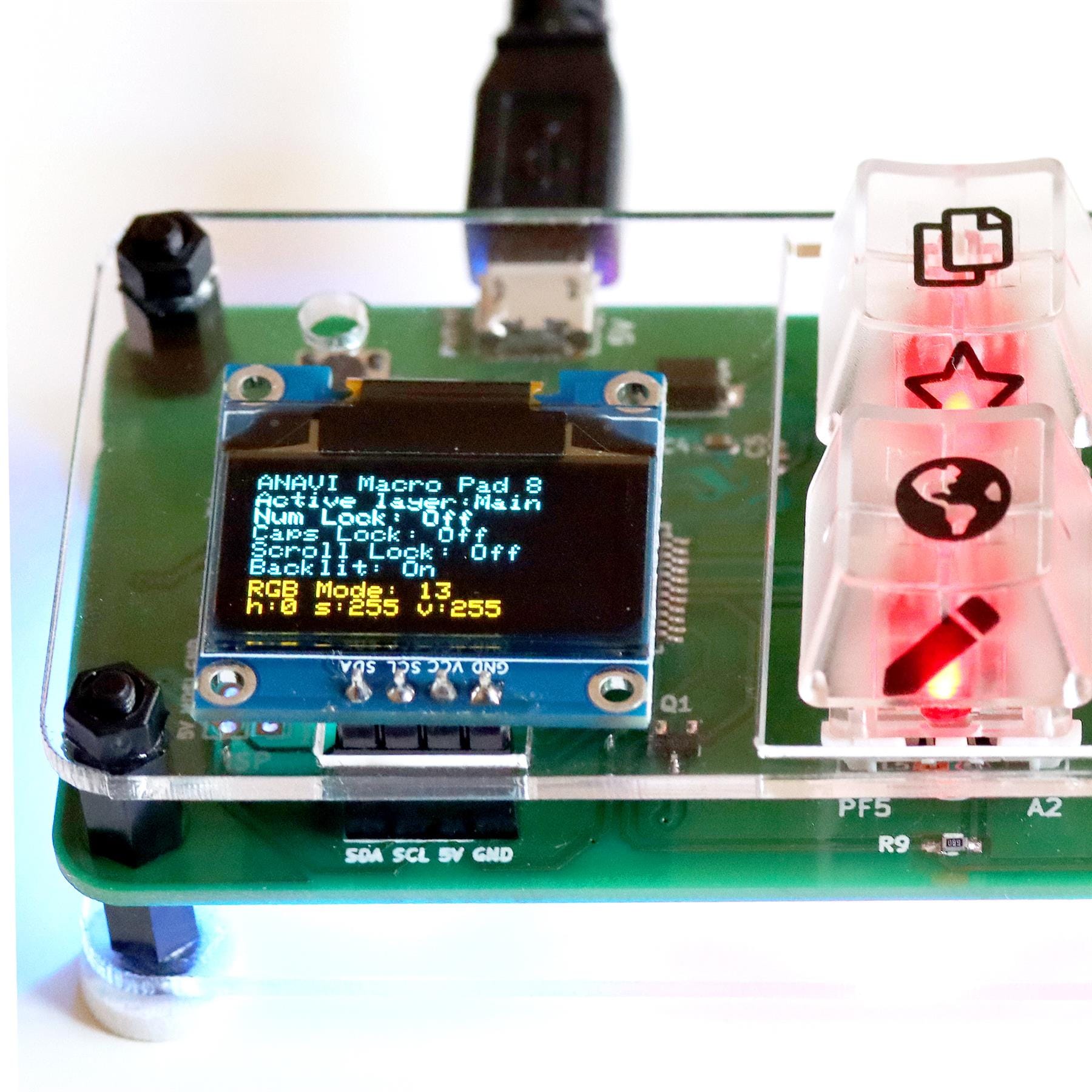 Anavi Macro Pad 8 Kit by Anavi Technology - The Pi Hut