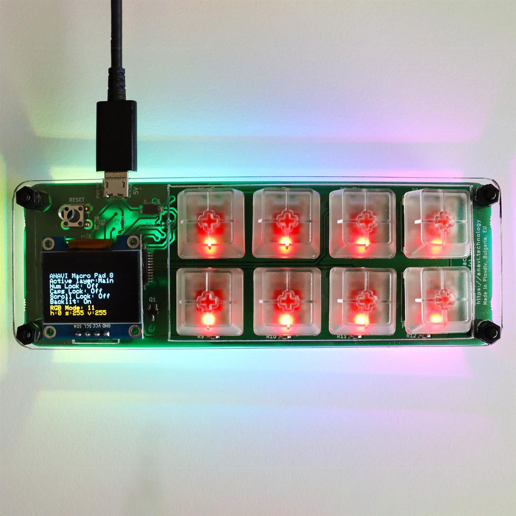 Anavi Macro Pad 8 Kit by Anavi Technology - The Pi Hut