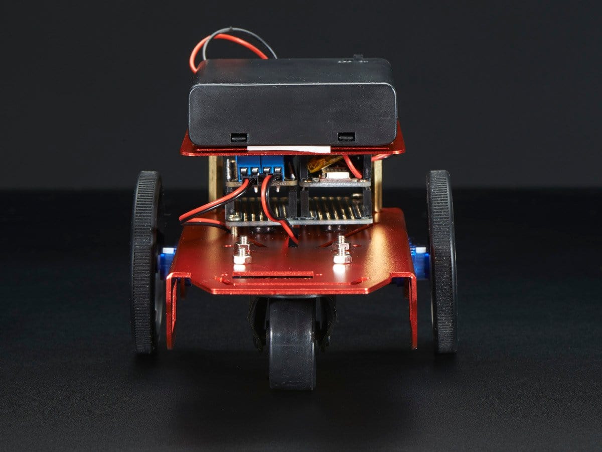 Anodized Aluminum Metal Chasis for a Mini Robot Rover by The Pi Hut - The Pi Hut
