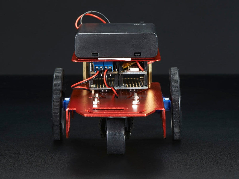 Anodized Aluminum Metal Chasis for a Mini Robot Rover by The Pi Hut - The Pi Hut