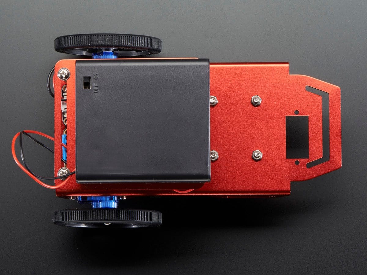 Anodized Aluminum Metal Chasis for a Mini Robot Rover by The Pi Hut - The Pi Hut