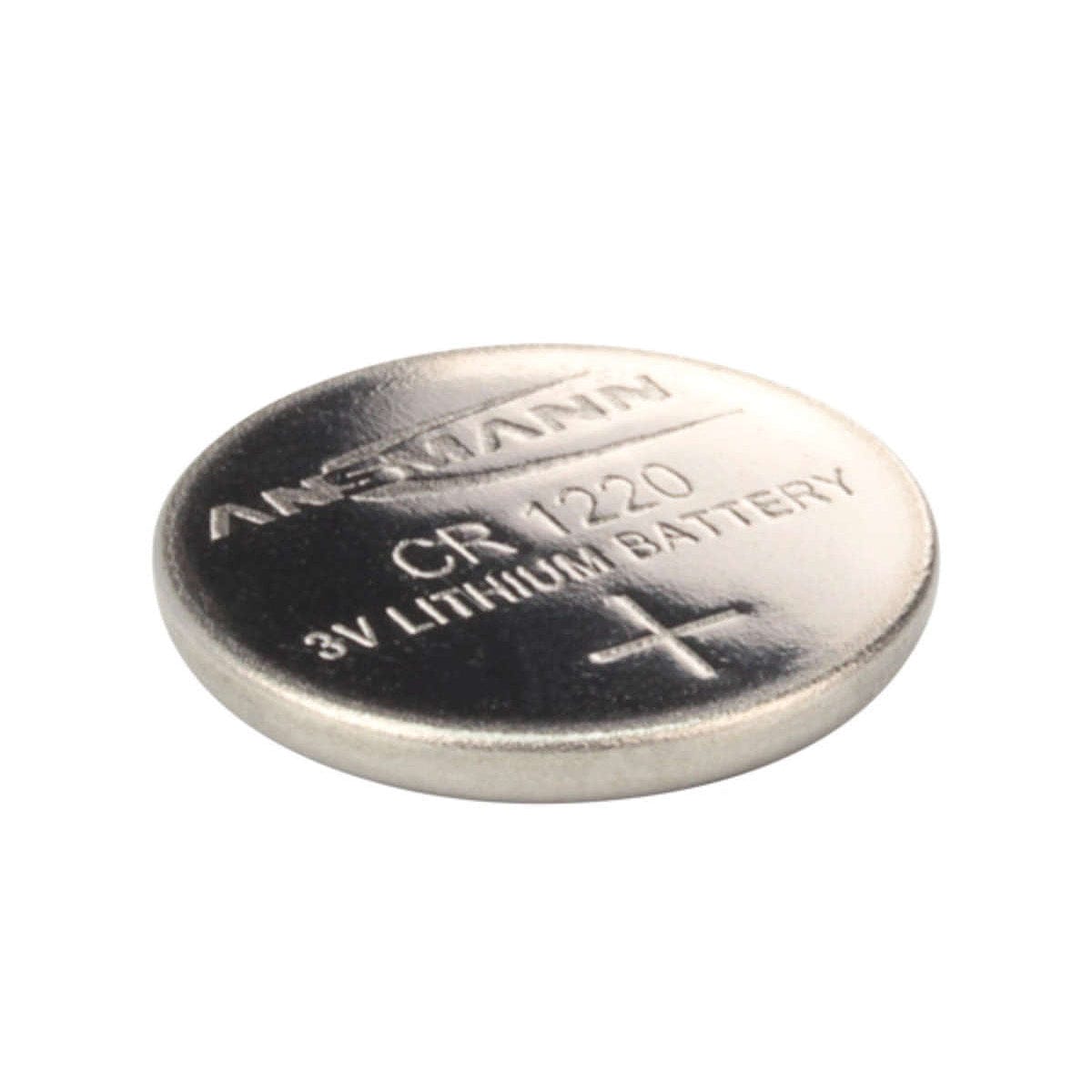 CR1220 3V Lithium Coin Cell Battery by ANSMANN - The Pi Hut