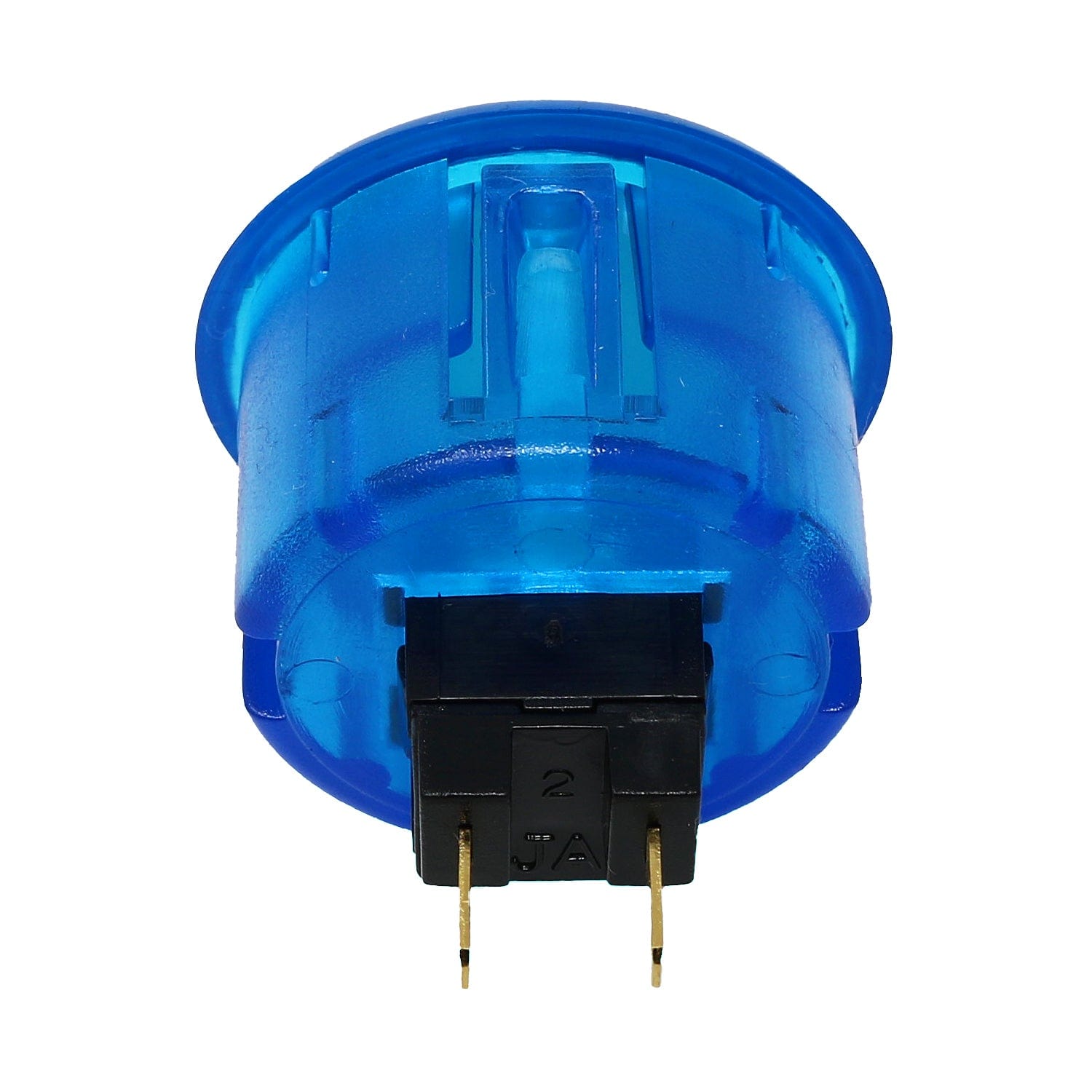 Arcade Button - 30mm Translucent Blue by The Pi Hut - The Pi Hut