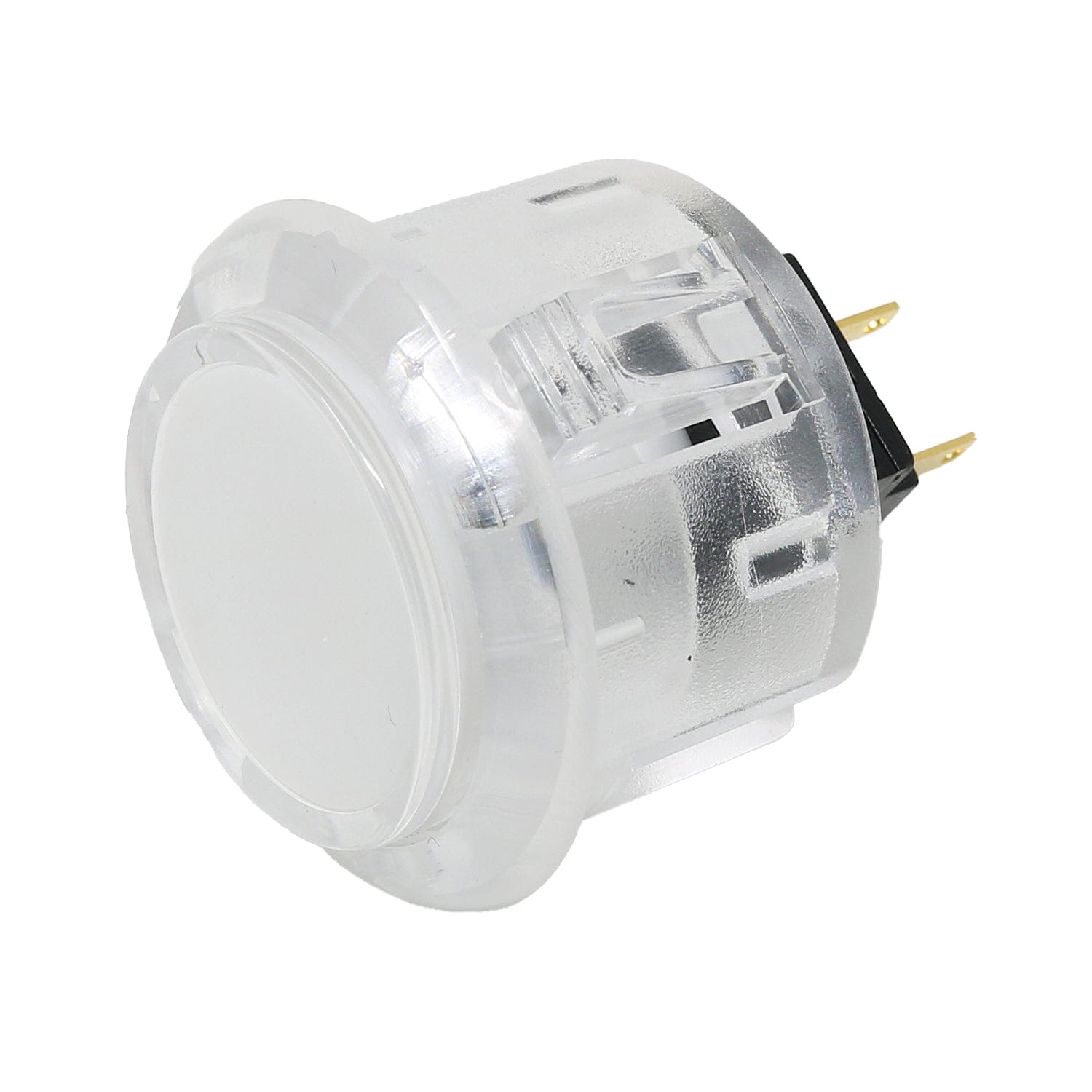 Arcade Button - 30mm Translucent Clear by The Pi Hut - The Pi Hut