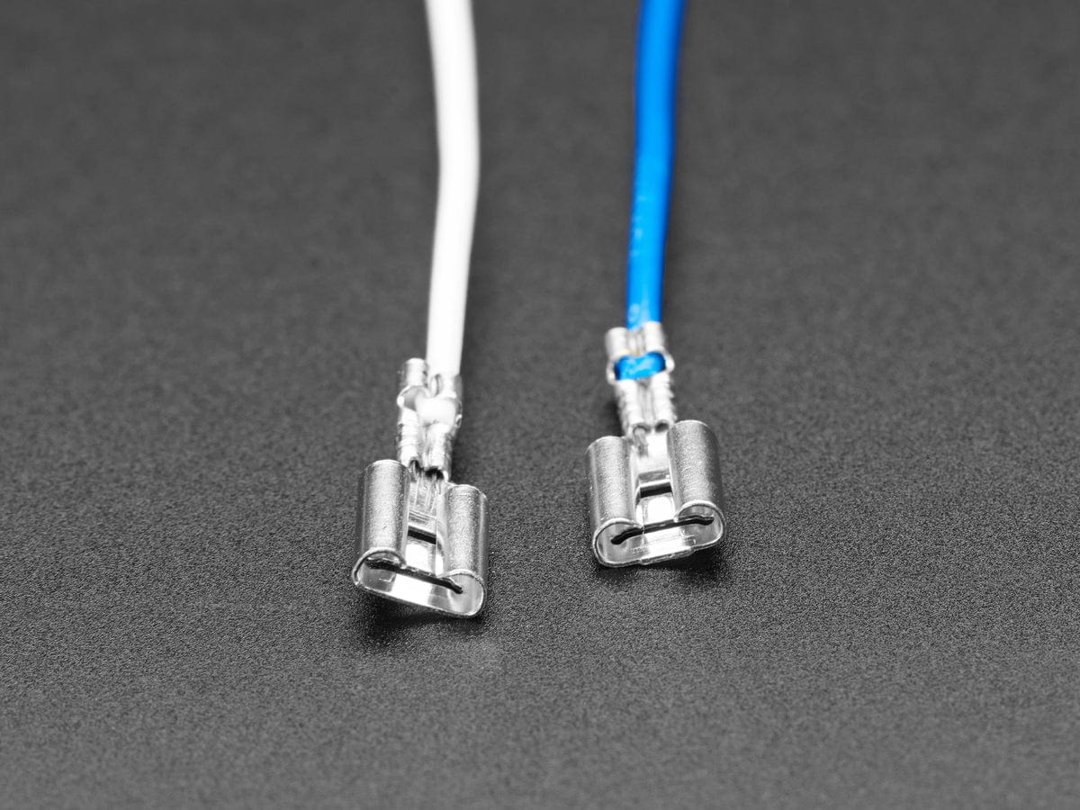 Arcade Button and Switch Quick-Connect Wires - 4.8mm/0.187" (10-pack) by The Pi Hut - The Pi Hut