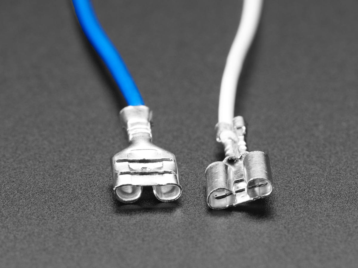 Arcade Button and Switch Quick-Connect Wires - 6.4mm/0.25" (10-pack) by The Pi Hut - The Pi Hut
