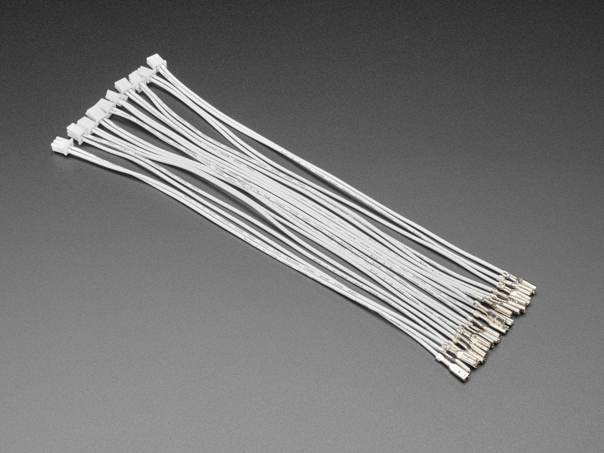 Arcade Button Quick-Connect Wire Pairs - 2.8mm/0.11" (10 pack) by The Pi Hut - The Pi Hut