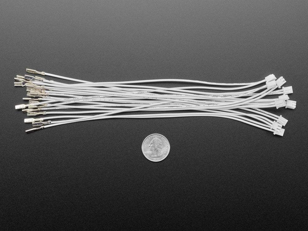 Arcade Button Quick-Connect Wire Pairs - 2.8mm/0.11" (10 pack) by The Pi Hut - The Pi Hut