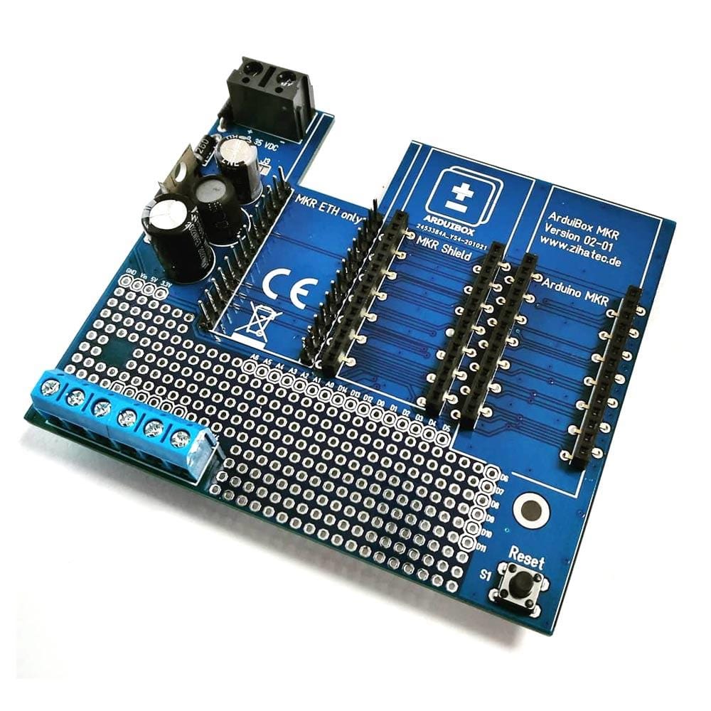 ArduiBox MKR - Arduino MKR Prototyping DIN Rail Case (inc. 5V regulator) by Zihatec - The Pi Hut