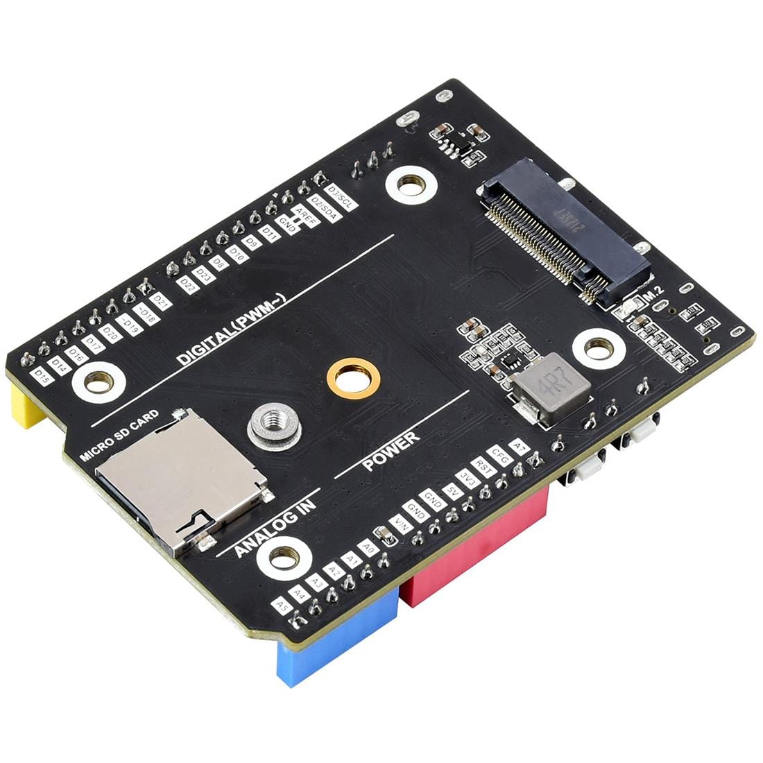 Arduino-Compatible Base Board for Raspberry Pi Compute Module 4 by Waveshare - The Pi Hut