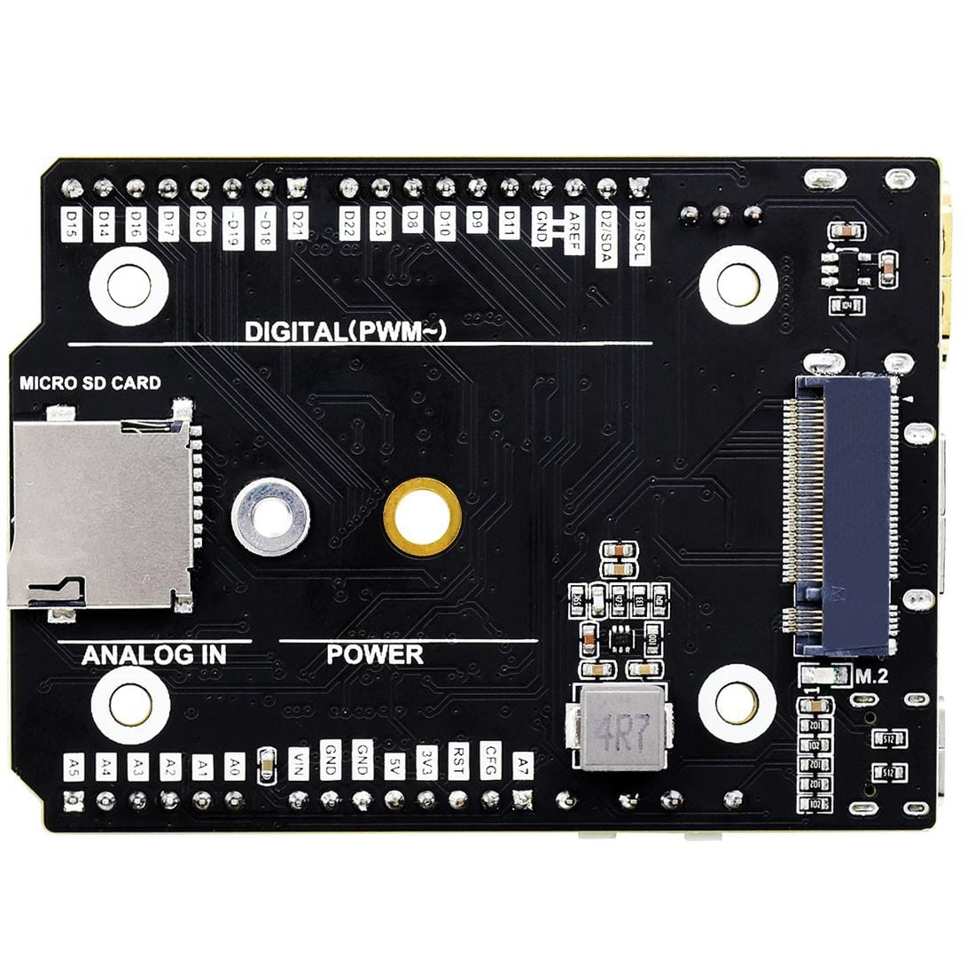 Arduino-Compatible Base Board for Raspberry Pi Compute Module 4 by Waveshare - The Pi Hut