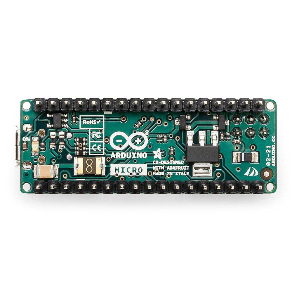 Arduino Micro (with headers) by Arduino - The Pi Hut