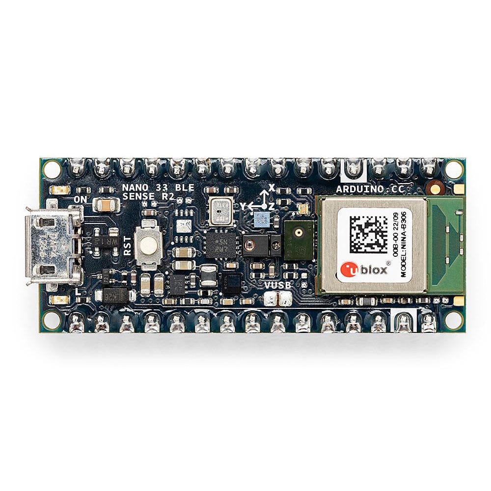 Arduino Nano 33 BLE Sense REV2 (with headers) by Arduino - The Pi Hut