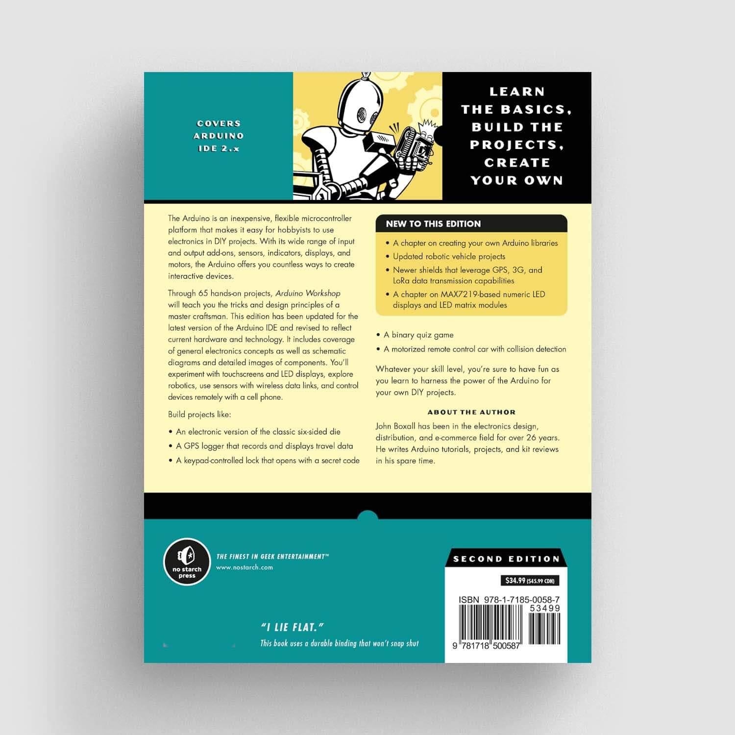 Arduino Workshop - 2nd Edition by No Starch Press - The Pi Hut