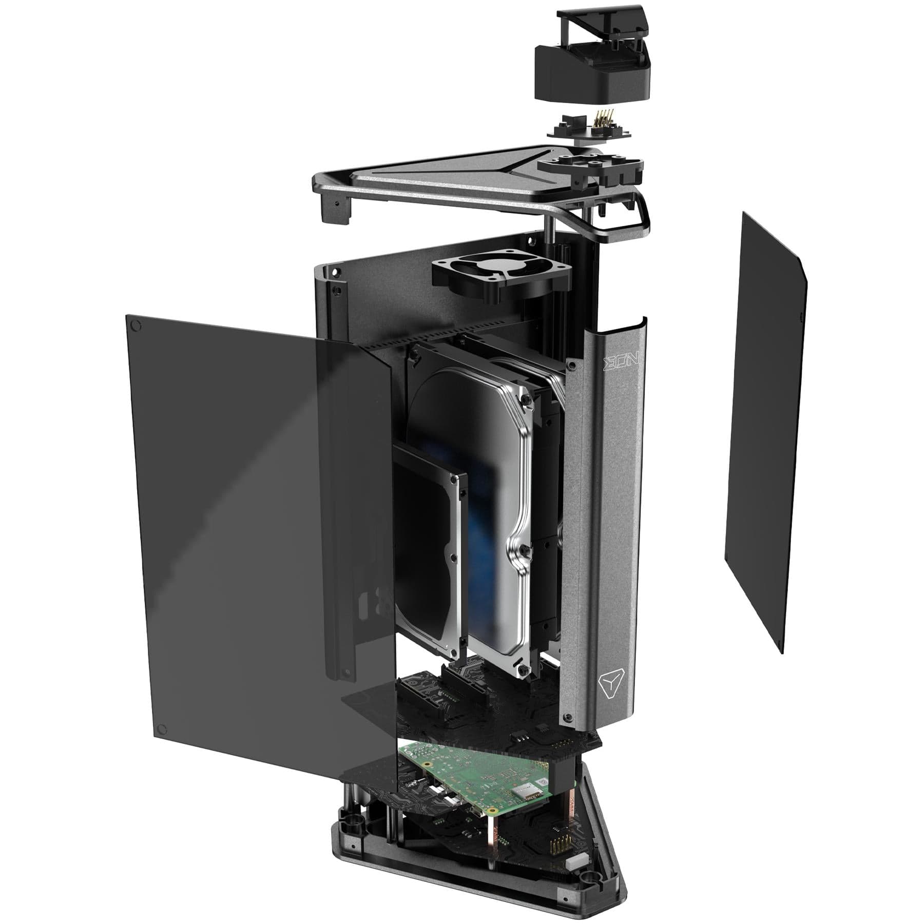Argon EON - NAS Enclosure for Raspberry Pi 4 by Argon40 - The Pi Hut