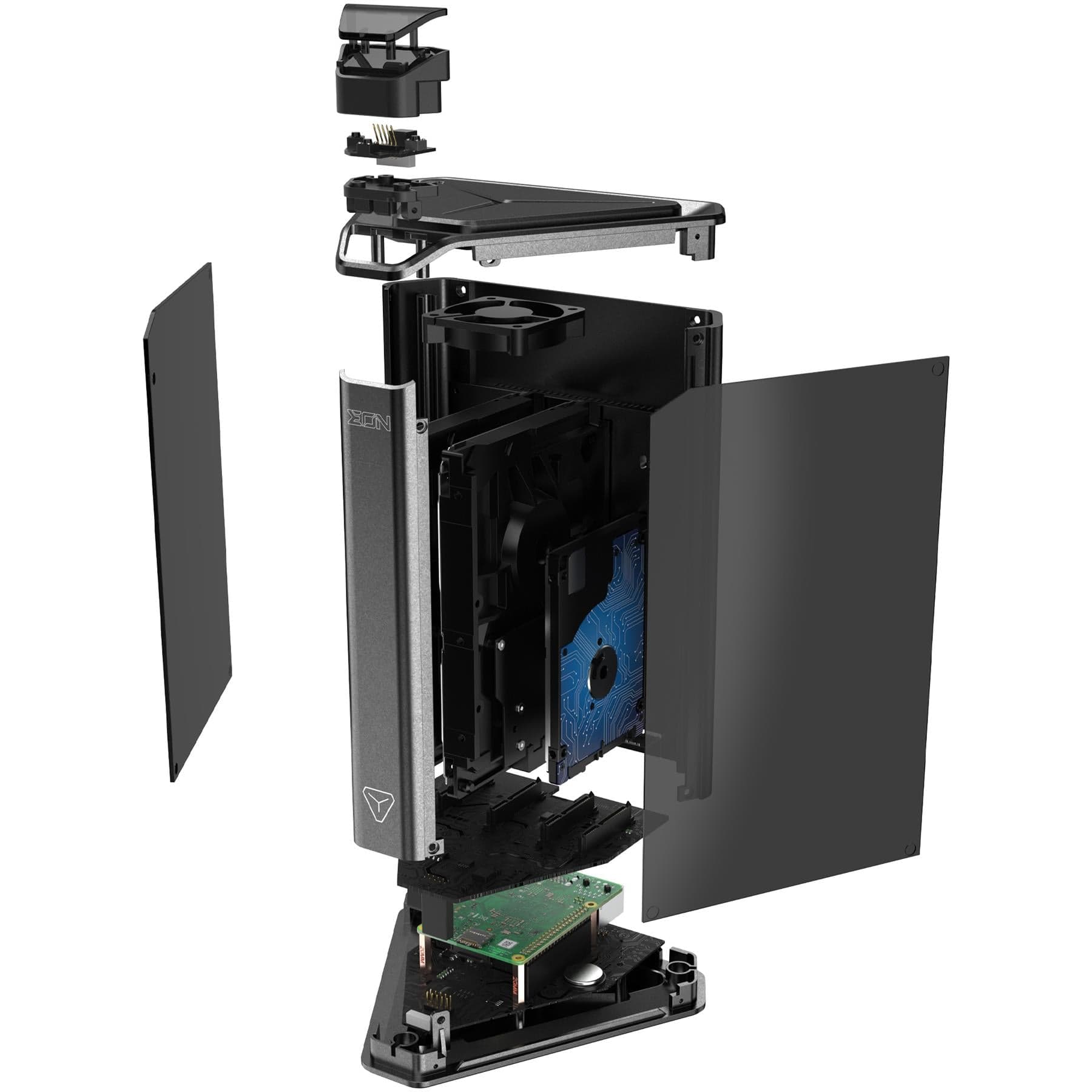 Argon EON - NAS Enclosure for Raspberry Pi 4 by Argon40 - The Pi Hut
