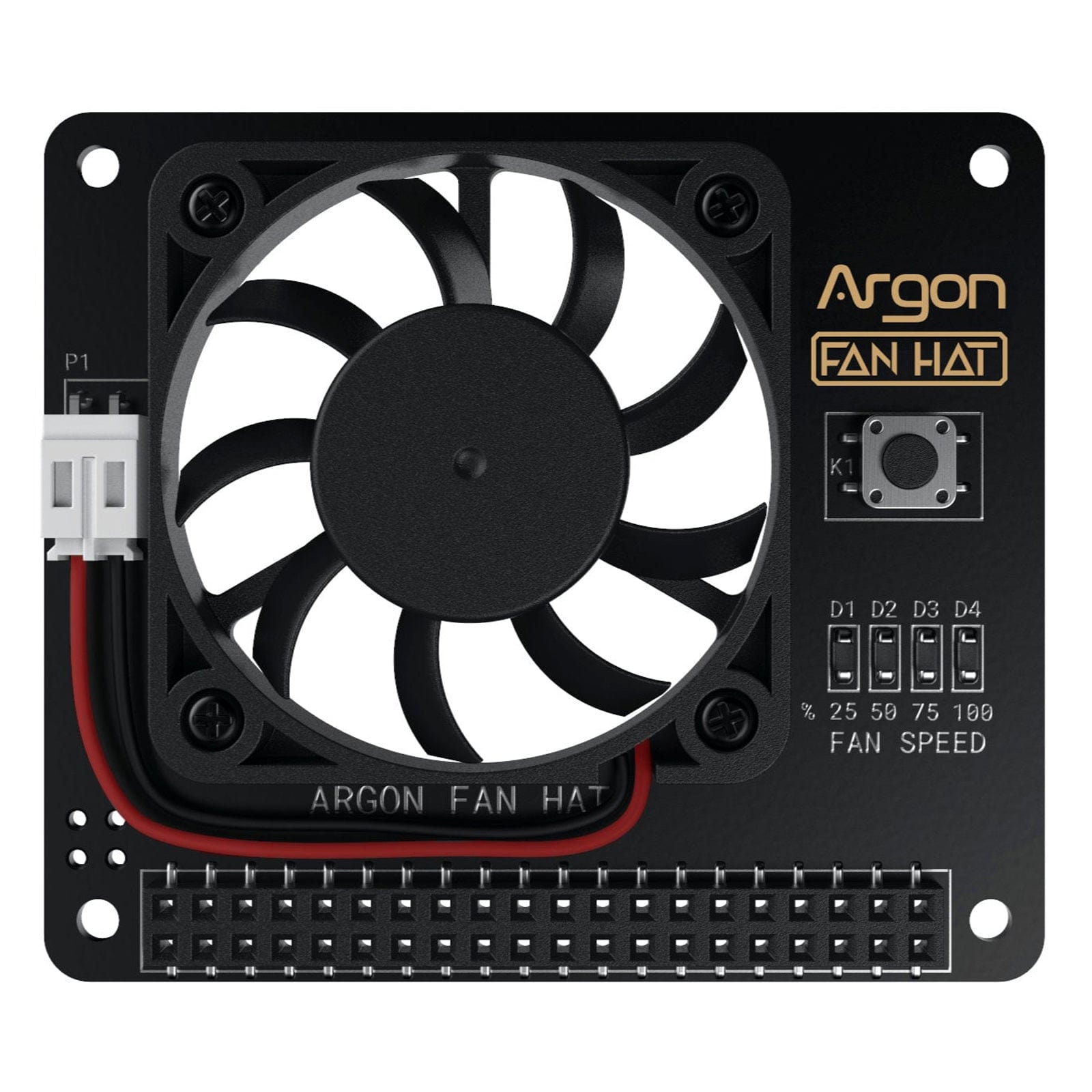 Argon Fan HAT by Argon40 - The Pi Hut
