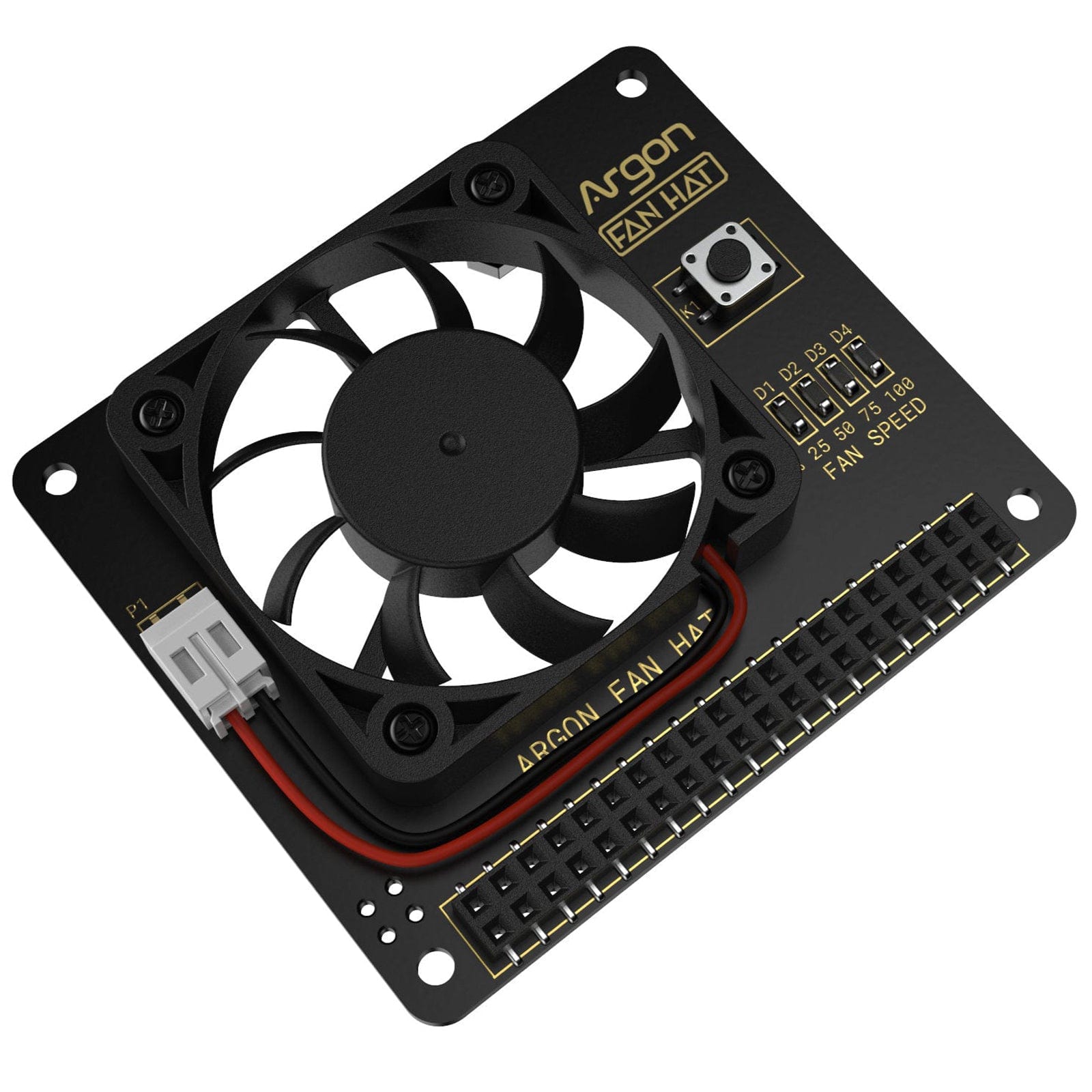 Argon Fan HAT by Argon40 - The Pi Hut