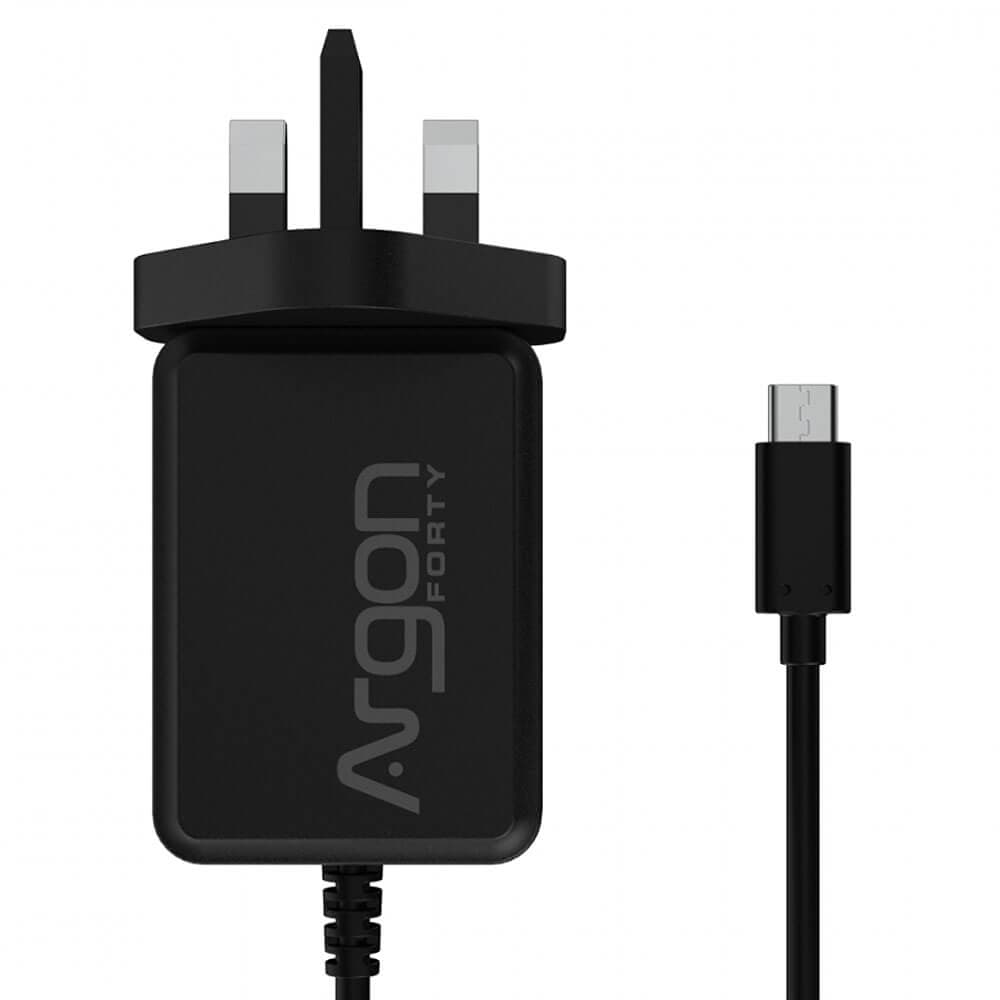 Argon ONE Raspberry Pi 4 UK Power Supply (5.25V 3.5A) by Argon40 - The Pi Hut