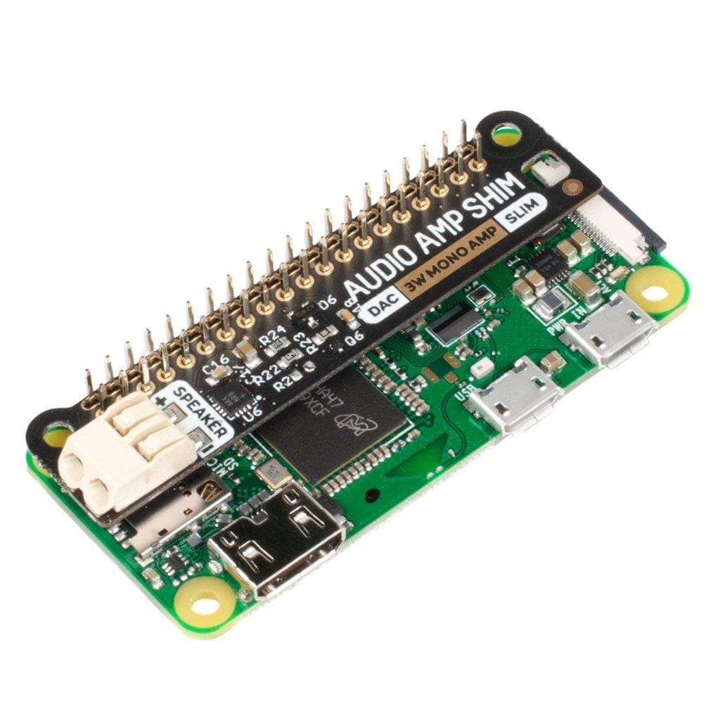 Audio Amp SHIM (3W Mono Amp) by Pimoroni - The Pi Hut