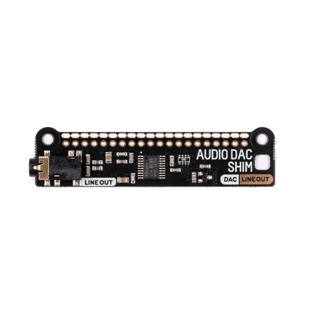 Audio DAC SHIM (Line-Out) by Pimoroni - The Pi Hut