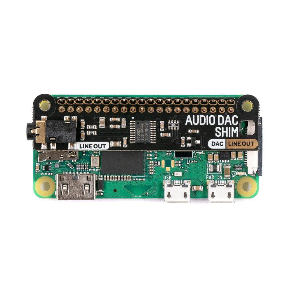 Audio DAC SHIM (Line-Out) by Pimoroni - The Pi Hut