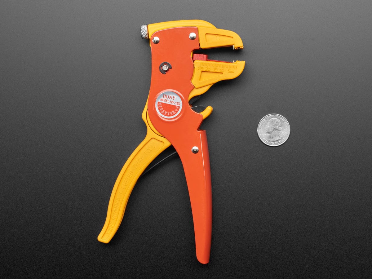 Automatic Self-Adjusting Wire Strippers and Cutter by The Pi Hut - The Pi Hut