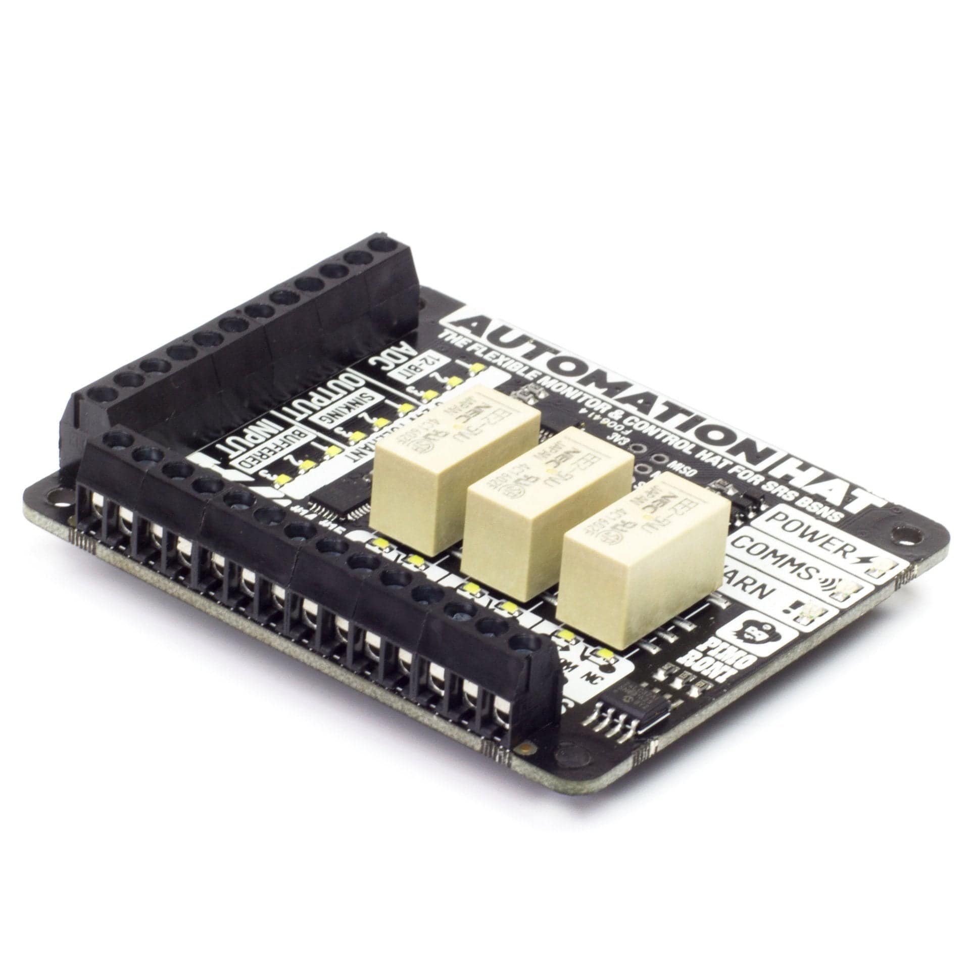 Automation HAT by Pimoroni - The Pi Hut