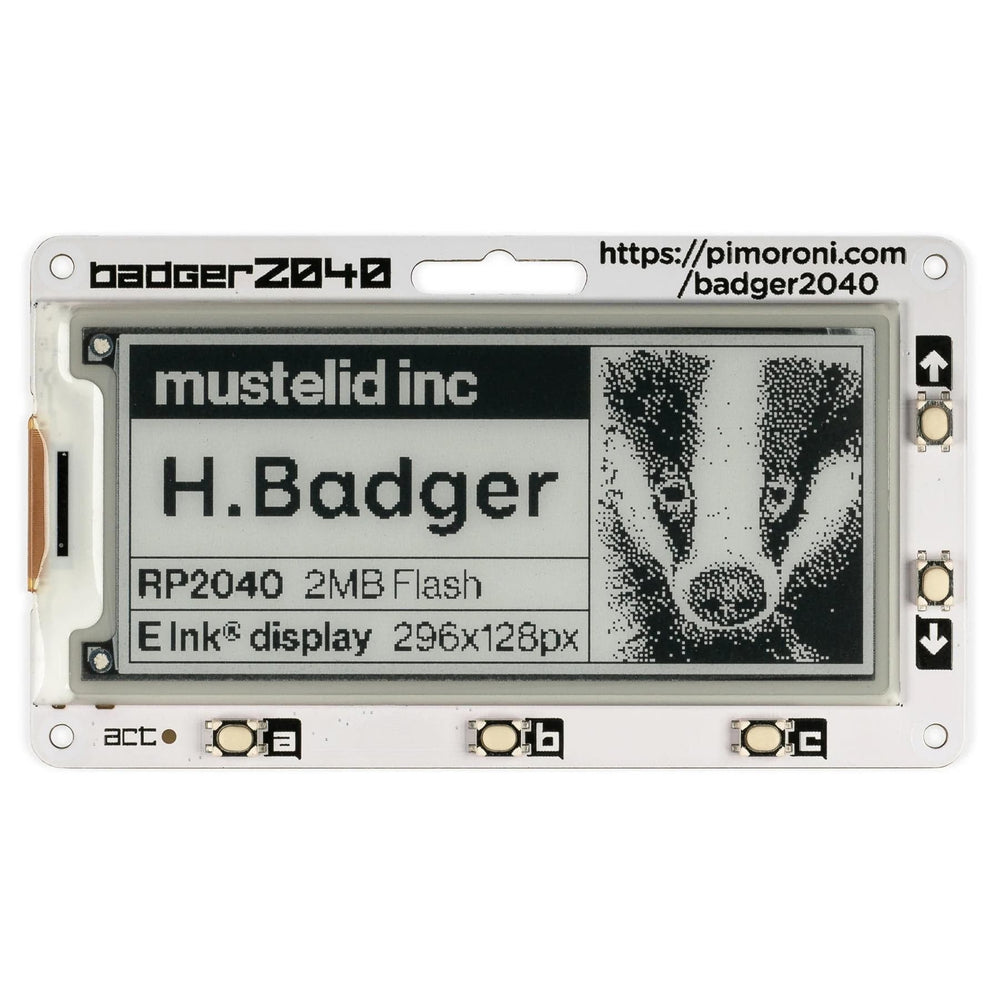 Badger 2040 by Pimoroni - The Pi Hut