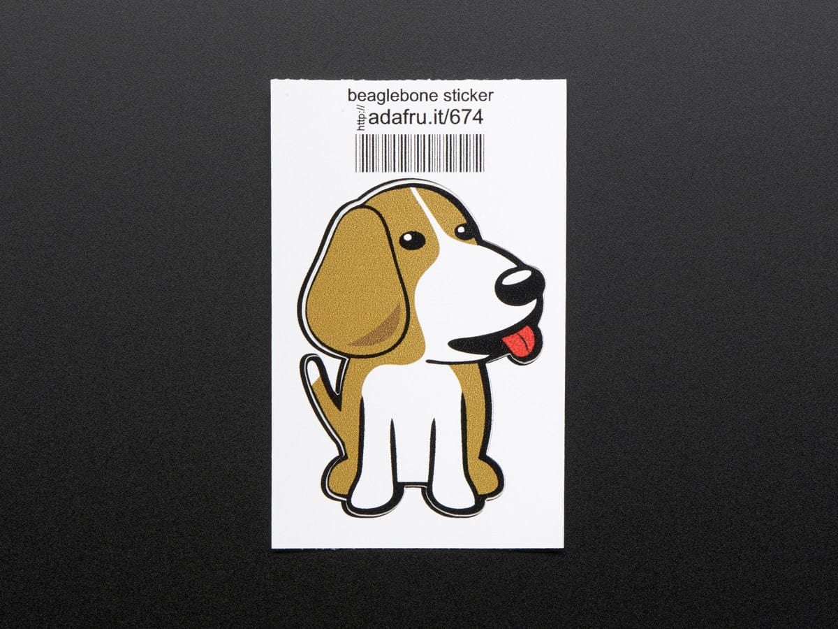 Beagle Bone - Sticker! by Adafruit - The Pi Hut