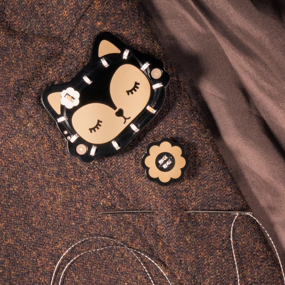 Bearables Fox Kit by Pimoroni - The Pi Hut