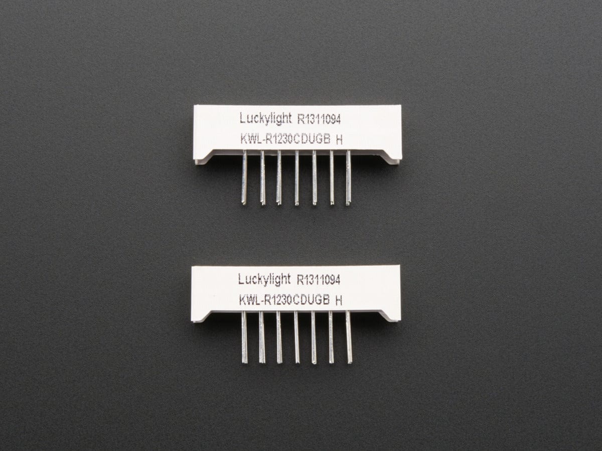 Bi-Color (Red/Green) 12-LED Bargraph - Pack of 2 by The Pi Hut - The Pi Hut