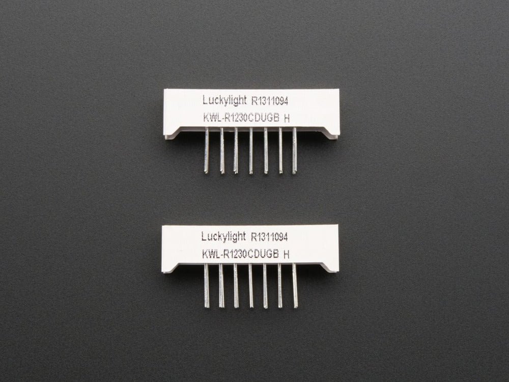 Bi-Color (Red/Green) 12-LED Bargraph - Pack of 2 by The Pi Hut - The Pi Hut