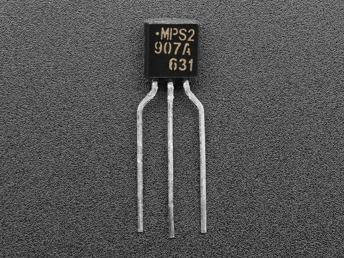 Bipolar Transistor Kit - 5 x PN2222 NPN and 5 x PN2907 PNP by The Pi Hut - The Pi Hut