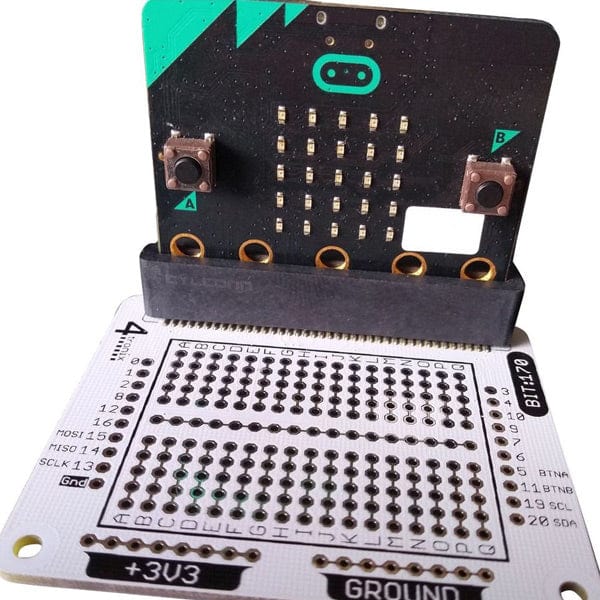 Bit:170 Prototyping Breakout for micro:bit by 4tronix - The Pi Hut