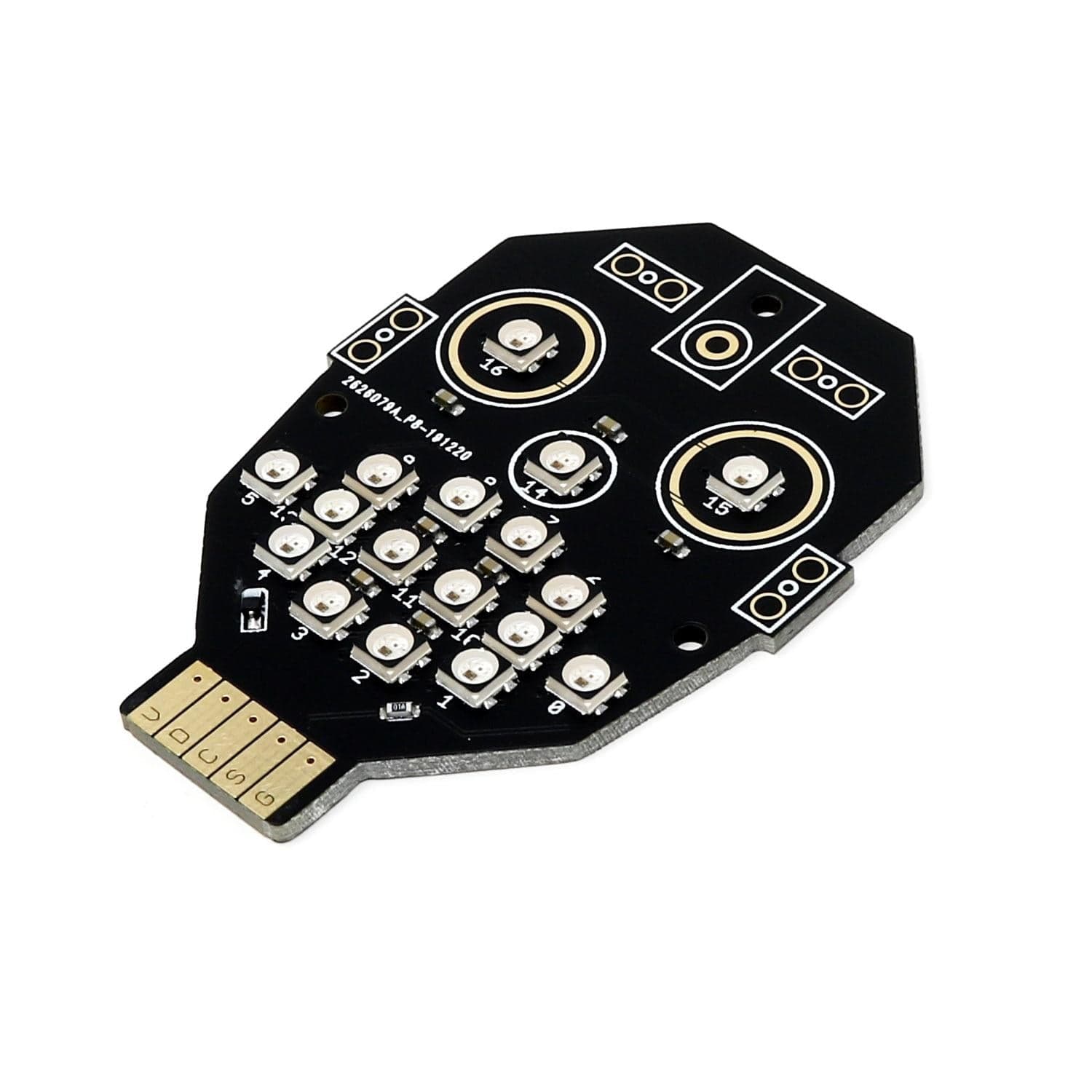 BitFace Robot Face Breakout by 4tronix - The Pi Hut