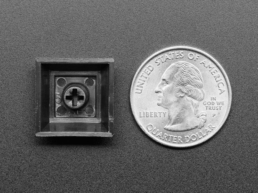 Black DSA Keycaps for MX Compatible Switches - 10 pack by The Pi Hut - The Pi Hut