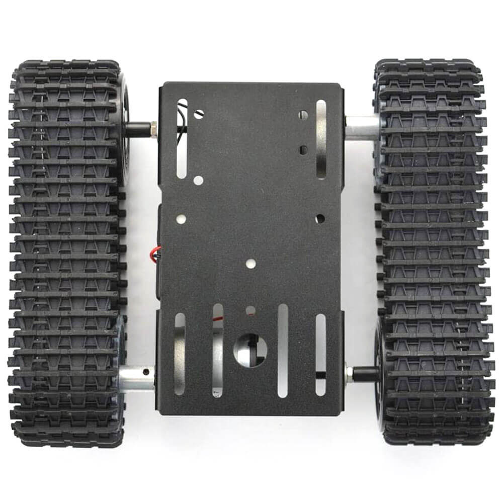 Black Gladiator - Tracked Robot Chassis by DFRobot - The Pi Hut